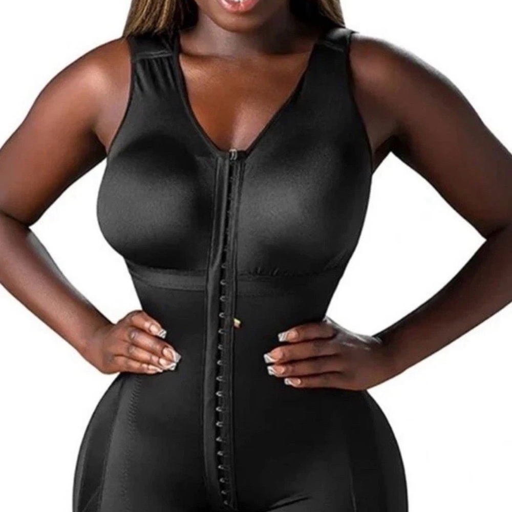 Elegant Black Shapewear Bodysuit